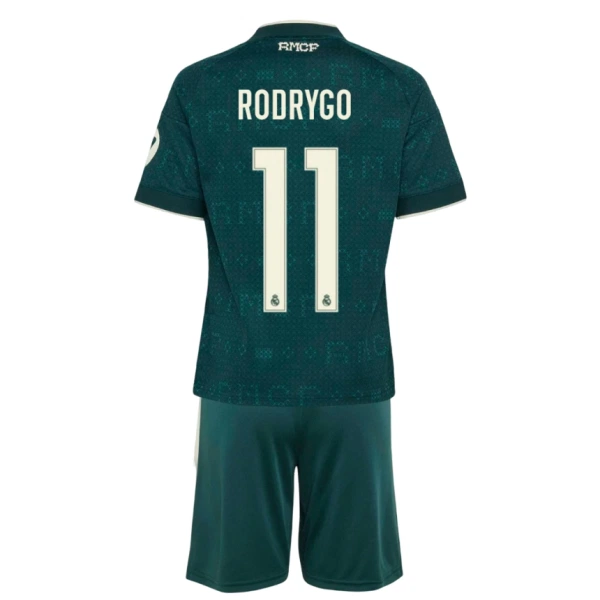 Dječji Dresovi Real Madrid Rodrygo 11 Gostujući 26/27 Dječji Dresovi Real Madrid Rodrygo 11 Gostujući 26/27