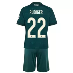 Dječji Dresovi Real Madrid Rudiger 22 Gostujući 26/27 Dječji Dresovi Real Madrid Rudiger 22 Gostujući 26/27