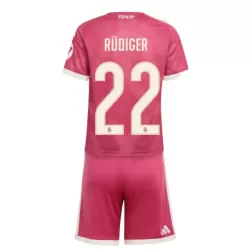 Dječji Dresovi Real Madrid Rudiger 22 Treći 26/27 Dječji Dresovi Real Madrid Rudiger 22 Treći 26/27
