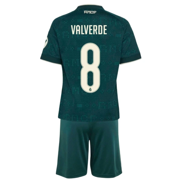 Dječji Dresovi Real Madrid Valverde 8 Gostujući 26/27 Dječji Dresovi Real Madrid Valverde 8 Gostujući 26/27