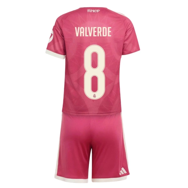 Dječji Dresovi Real Madrid Valverde 8 Treći 26/27 Dječji Dresovi Real Madrid Valverde 8 Treći 26/27