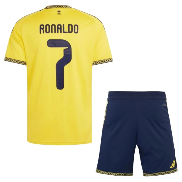 Dječji Dresovi Al Nassr Ronaldo 7 Domaći 26/27 Dječji Dresovi Al Nassr Ronaldo 7 Domaći 26/27