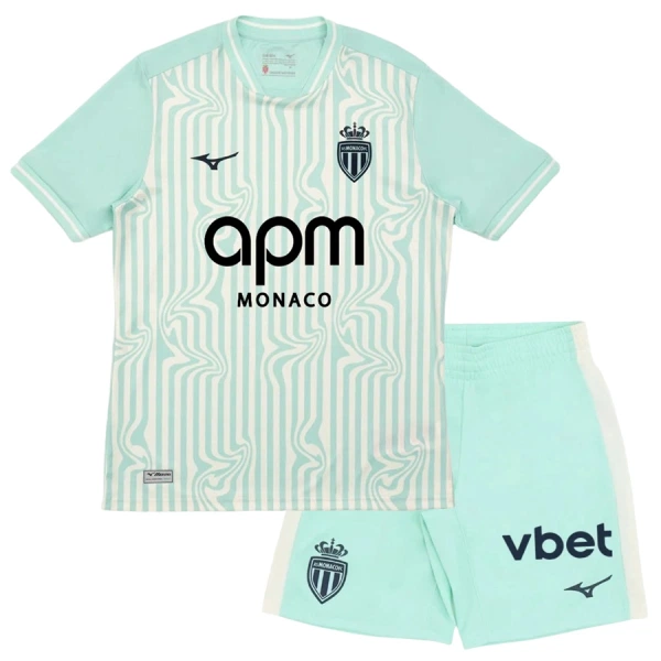 Dječji Dresovi AS Monaco Treći 26/27 Dječji Dresovi AS Monaco Treći 26/27