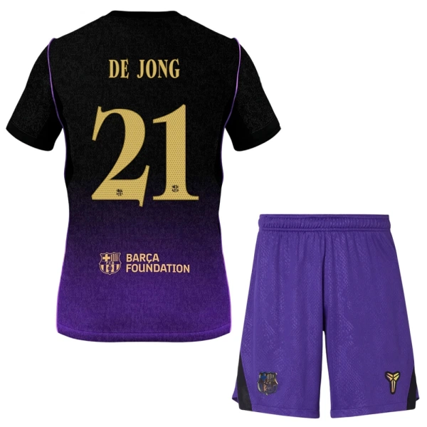Dječji Dresovi FC Barcelona Frenkie de Jong 21 Gostujući 26/27
