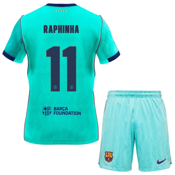 Dječji Dresovi FC Barcelona Raphinha 11 Treći 26/27 Dječji Dresovi FC Barcelona Raphinha 11 Treći 26/27
