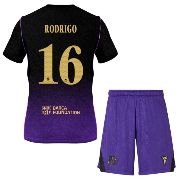 Dječji Dresovi FC Barcelona Rodrigo 16 Gostujući 26/27 Dječji Dresovi FC Barcelona Rodrigo 16 Gostujući 26/27