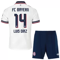 Dječji Dresovi FC Bayern München Luis Díaz 14 Gostujući 26/27 Dječji Dresovi FC Bayern München Luis Díaz 14 Gostujući 26/27