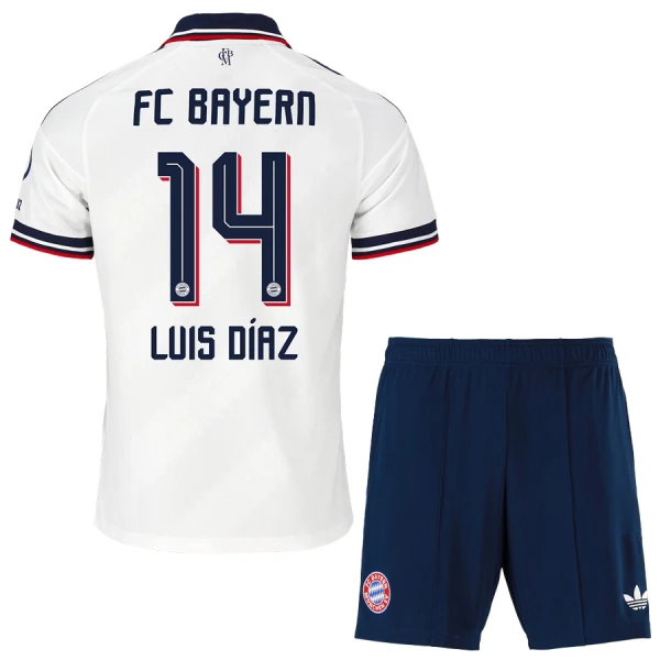 Dječji Dresovi FC Bayern München Luis Díaz 14 Gostujući 26/27