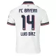 Dresovi FC Bayern München Luis Díaz 14 Gostujući 26/27