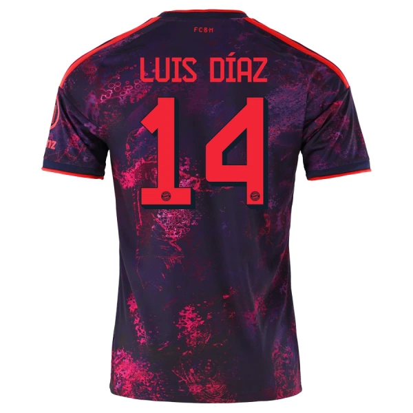 Dresovi FC Bayern München Luis Díaz 14 Treći 26/27 Dresovi FC Bayern München Luis Díaz 14 Treći 26/27