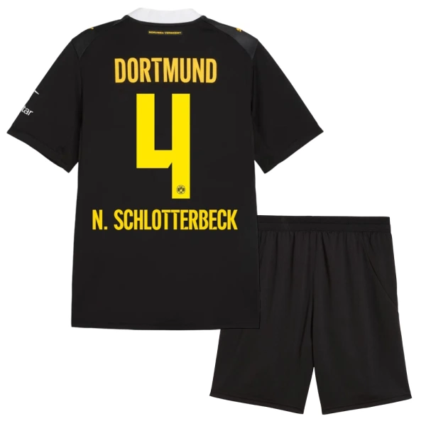 Dječji Dresovi Borussia Dortmund N. Schlotterbeck 4 Gostujući 26/27 Dječji Dresovi Borussia Dortmund N. Schlotterbeck 4 Gostujući 26/27