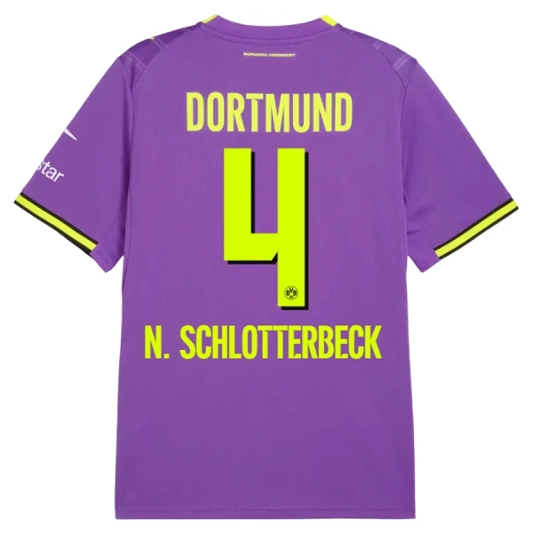 Dresovi Borussia Dortmund N. Schlotterbeck 4 Treći 26/27 Dresovi Borussia Dortmund N. Schlotterbeck 4 Treći 26/27