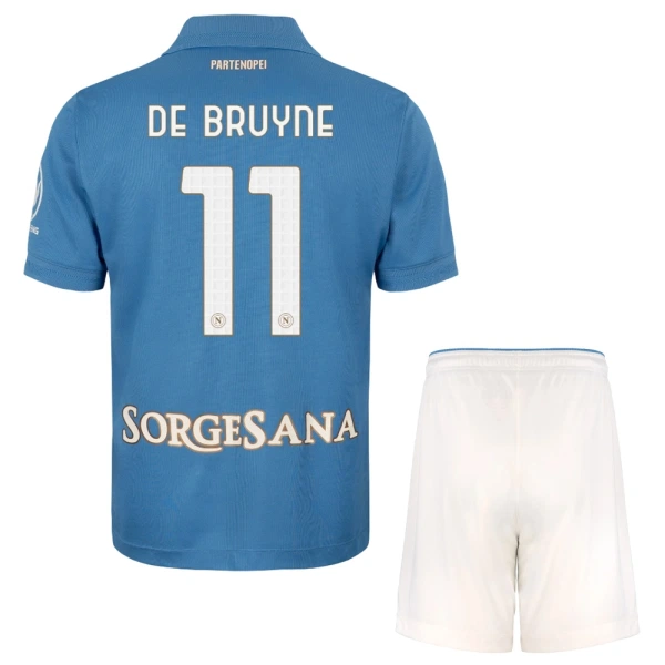 Dječji Dresovi SSC Napoli De Bruyne 11 Domaći 26/27 Dječji Dresovi SSC Napoli De Bruyne 11 Domaći 26/27