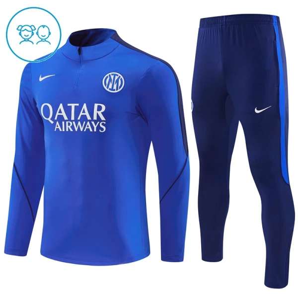 Dječji Komplet Trenirke za Treniranje Inter Milan Četvrt-Zip 26/27 Plava Dječji Komplet Trenirke za Treniranje Inter Milan Četvrt-Zip 26/27 Plava