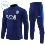 Dječji Komplet Trenirke za Treniranje Inter Milan Četvrt-Zip 26/27 Plava