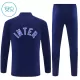 Dječji Komplet Trenirke za Treniranje Inter Milan Četvrt-Zip 26/27 Plava