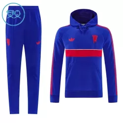 Dječji Komplet Trenirke za Treniranje Manchester United Hoodie 26/27 Plava
