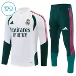 Dječji Komplet Trenirke za Treniranje Real Madrid Četvrt-Zip 26/27 Bijela