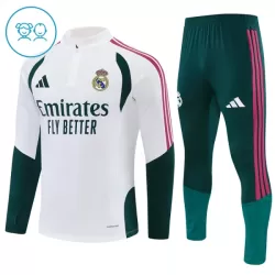Dječji Komplet Trenirke za Treniranje Real Madrid Četvrt-Zip 26/27 Bijela Dječji Komplet Trenirke za Treniranje Real Madrid Četvrt-Zip 26/27 Bijela