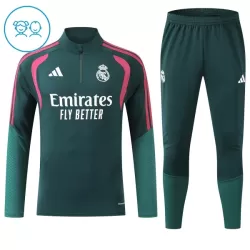 Dječji Komplet Trenirke za Treniranje Real Madrid Četvrt-Zip 26/27 Zelena Dječji Komplet Trenirke za Treniranje Real Madrid Četvrt-Zip 26/27 Zelena