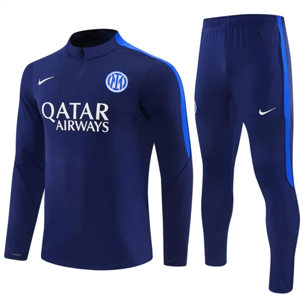 Komplet Trenirke za Treniranje Inter Milan Četvrt-Zip 26/27 Plava Komplet Trenirke za Treniranje Inter Milan Četvrt-Zip 26/27 Plava
