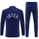 Komplet Trenirke za Treniranje Inter Milan Četvrt-Zip 26/27 Plava