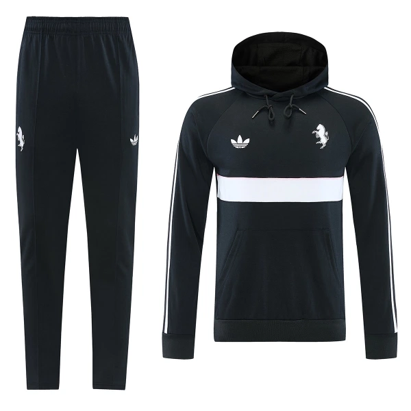 Komplet Trenirke za Treniranje Juventus Hoodie 26/27 Crna Komplet Trenirke za Treniranje Juventus Hoodie 26/27 Crna