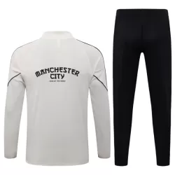 Komplet Trenirke za Treniranje Manchester City Četvrt-Zip 26/27 Sivo