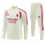 Komplet Trenirke za Treniranje Real Madrid Četvrt-Zip 26/27 Bijela