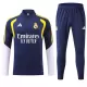 Komplet Trenirke za Treniranje Real Madrid Četvrt-Zip 26/27 Plava Komplet Trenirke za Treniranje Real Madrid Četvrt-Zip 26/27 Plava