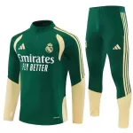 Komplet Trenirke za Treniranje Real Madrid Četvrt-Zip 26/27 Zelena