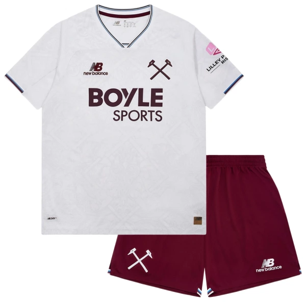 Dječji Dresovi West Ham United Gostujući 26/27 Dječji Dresovi West Ham United Gostujući 26/27