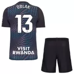 Dječji Golmanski Dresovi Atlético Madrid Oblak 13 26/27 Crna