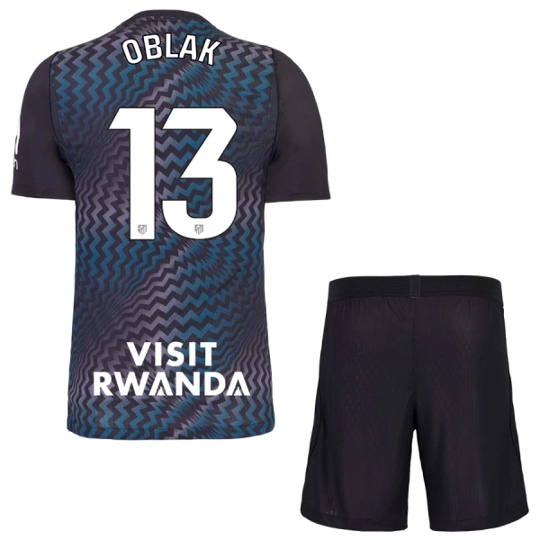 Dječji Golmanski Dresovi Atlético Madrid Oblak 13 26/27 Crna Dječji Golmanski Dresovi Atlético Madrid Oblak 13 26/27 Crna