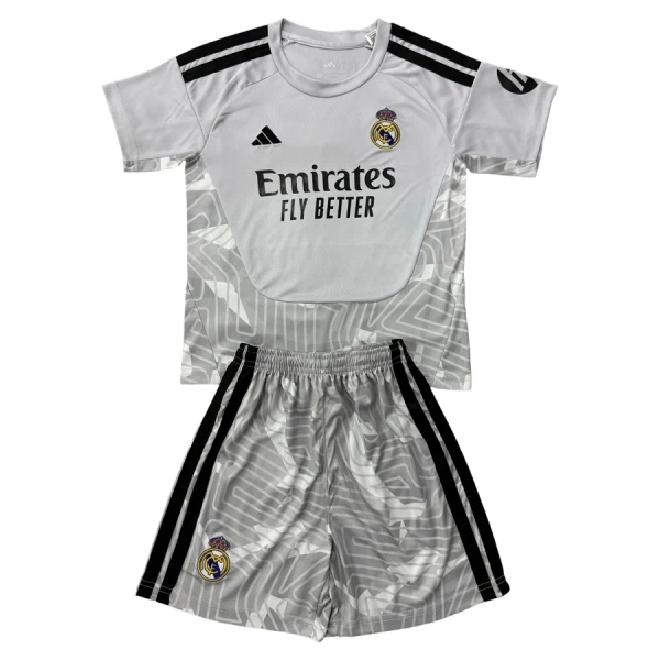 Dječji Golmanski Dresovi Real Madrid 26/27 Sivo Dječji Golmanski Dresovi Real Madrid 26/27 Sivo