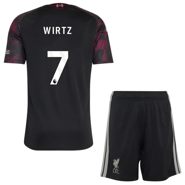 Dječji Dresovi Liverpool Wirtz 7 Treći 26/27 Dječji Dresovi Liverpool Wirtz 7 Treći 26/27