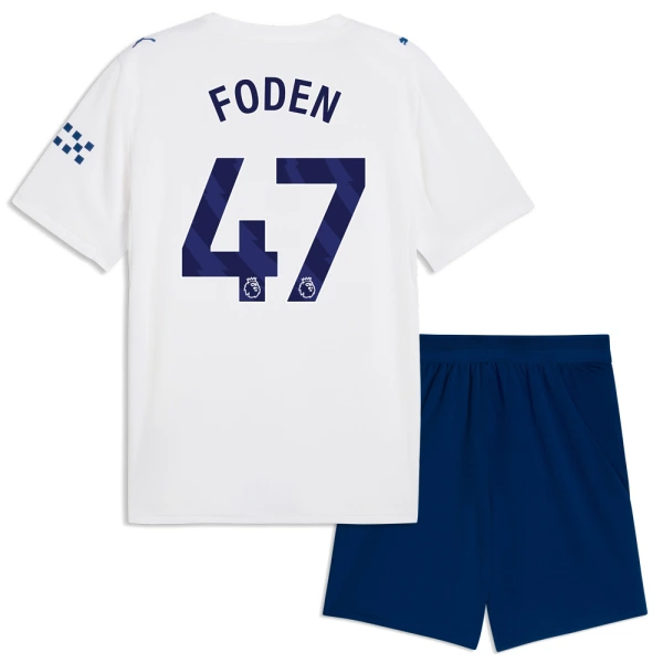 Dječji Dresovi Manchester City Foden 47 Treći 26/27 Dječji Dresovi Manchester City Foden 47 Treći 26/27