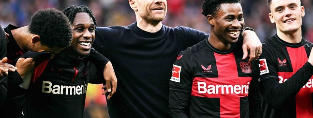 Bayer 04 Leverkusen u osnovi osvaja titulu prvaka Bundeslige Bayer 04 Leverkusen u osnovi osvaja titulu prvaka Bundeslige