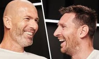Lionel Messi dijeli radost nogometa sa Zinedineom Zidaneom Lionel Messi dijeli radost nogometa sa Zinedineom Zidaneom