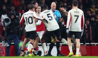 Nesportsko ponašanje Gabriela Martinellija tijekom utakmice